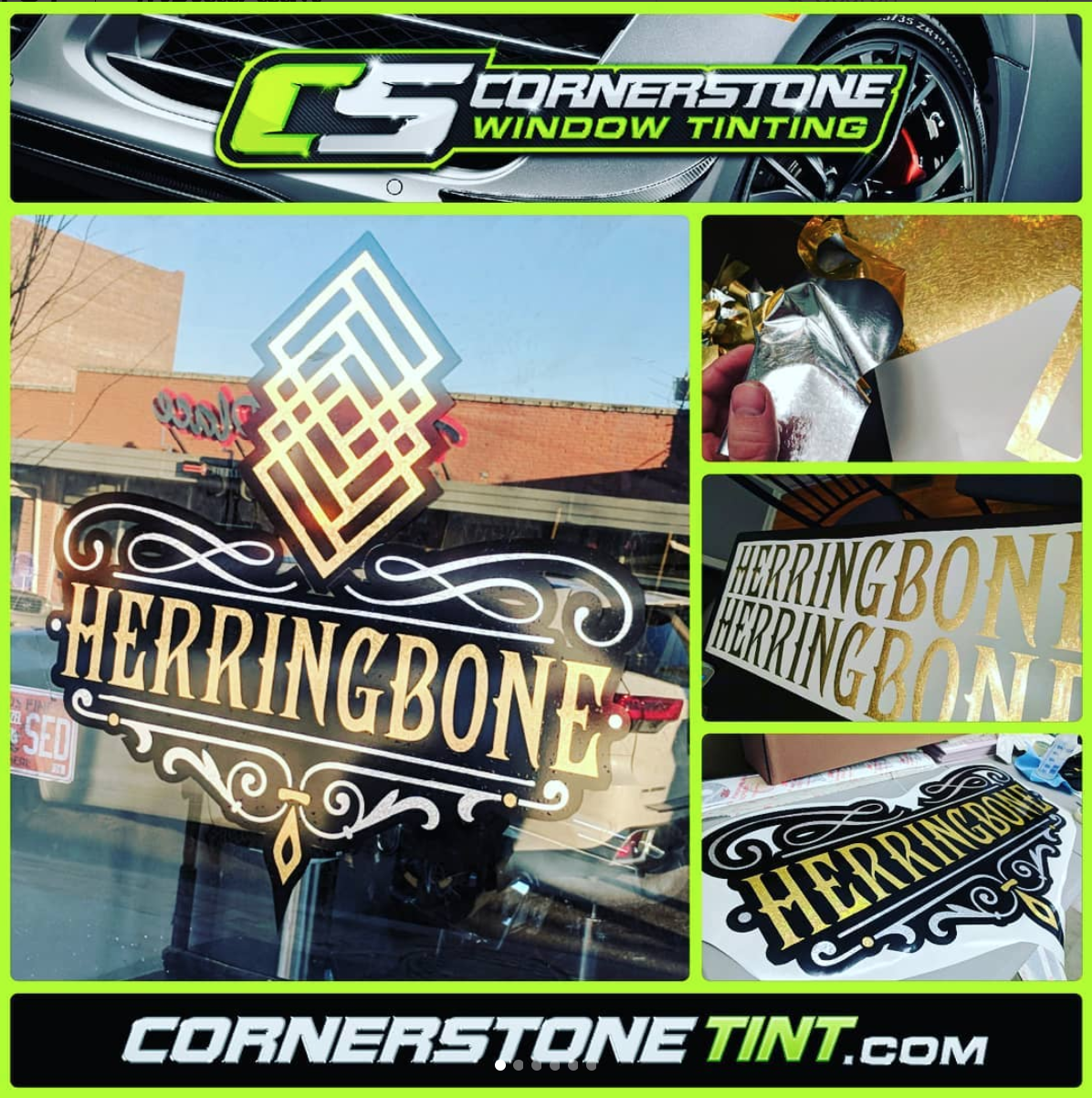 vehicle graphics flyer by cornerstone tint